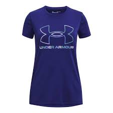 UNDER ARMOUR Girls' UA Tech™ Big Logo Short Sleeve