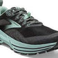 BROOKS WOMENS CASCADIA 16 TRAIL (BLACK/EBONY/YUCCA)