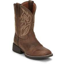 JUSTIN CANTER JUNIOR DUSKY BROWN