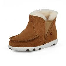 TWISTED X CHUKKA DRIVING MOC TAN/ INFANT