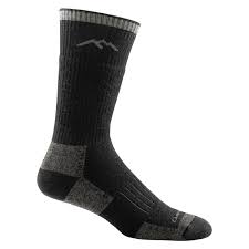 DARN TOUGH HUNT BOOT SOCKS-BLACK/OLIVE