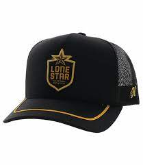 HOOEY LONE STAR BLACK HAT