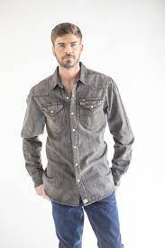 KIMES MENS GRIMES GREY DENIM