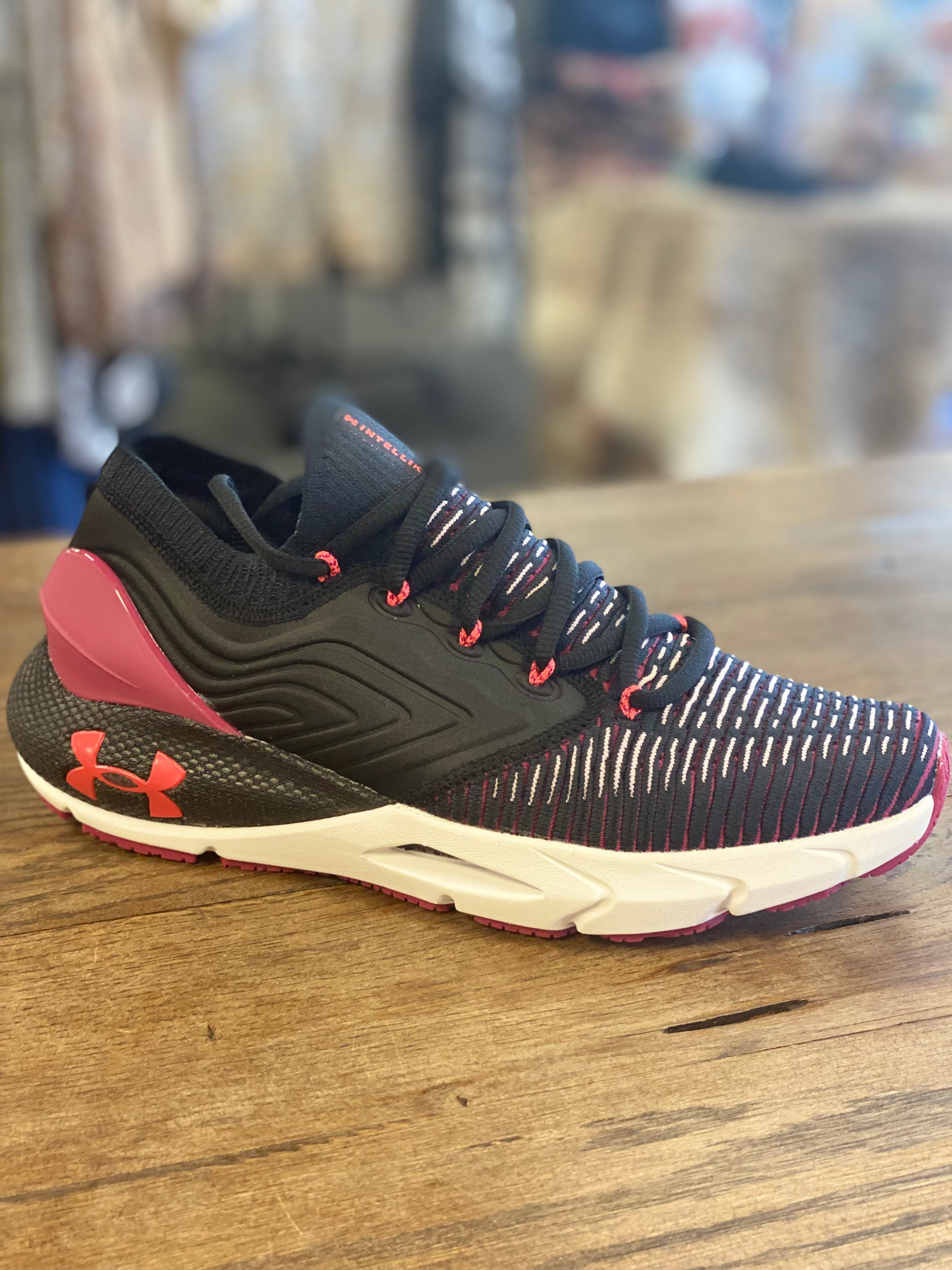 Under armour hovr hot sale phantom black and red