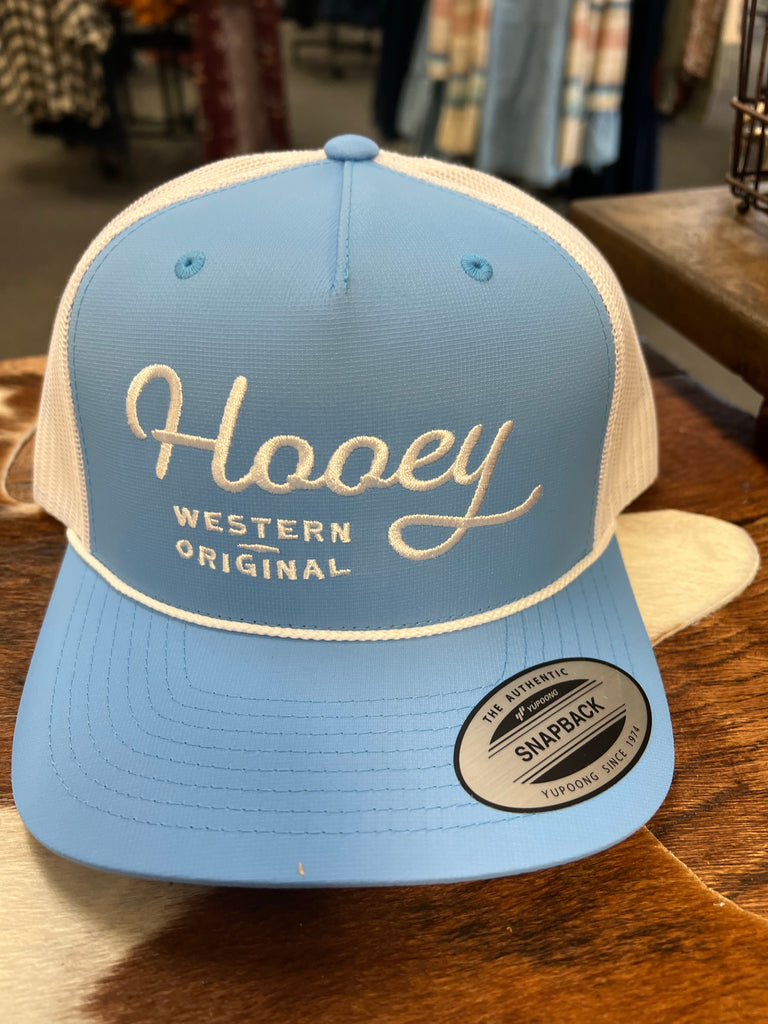 HOOEY "OG" BLUE/WHITE TRUCKER