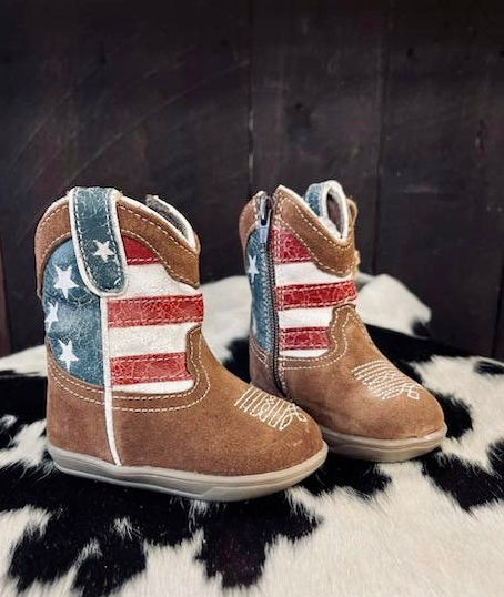 ROPER INFANT BROWN AMERICAN COWBABIES