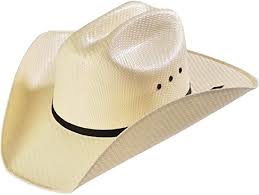 TWISTER YOUTH VENTED STRAW HAT (CREAM)