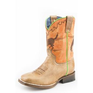 ROPER BOYS HORSEY LEATHER BOOTS